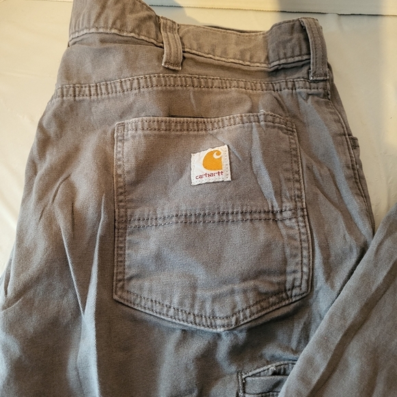 Men Carhartt Pants Relaxed Fit, Size 42x32 - Picture 6 of 8